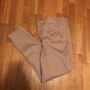 Beige Never Worn High Waisted Pants